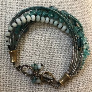 Silpada multi-strand turquoise bracelet B2066